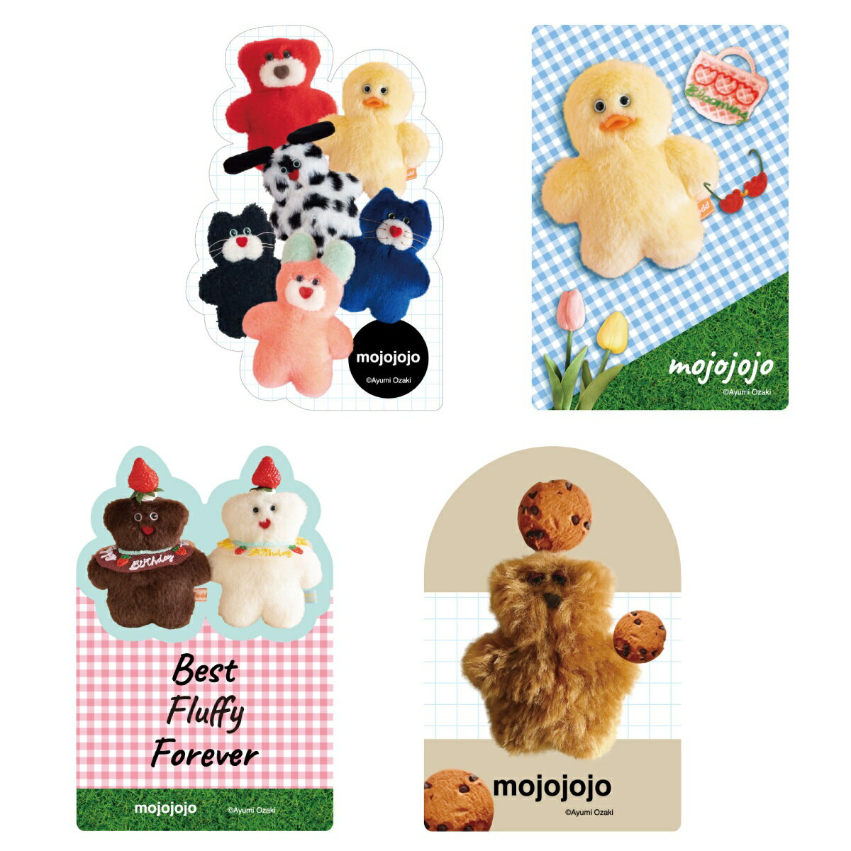 \8月29日発売新商品/ mojojojo ブックマーカー みんな集合 ひよこ ピクニック くま ピクニック くま クッキー 学研ステイフル 文具 雑貨 日販 日本出版販売