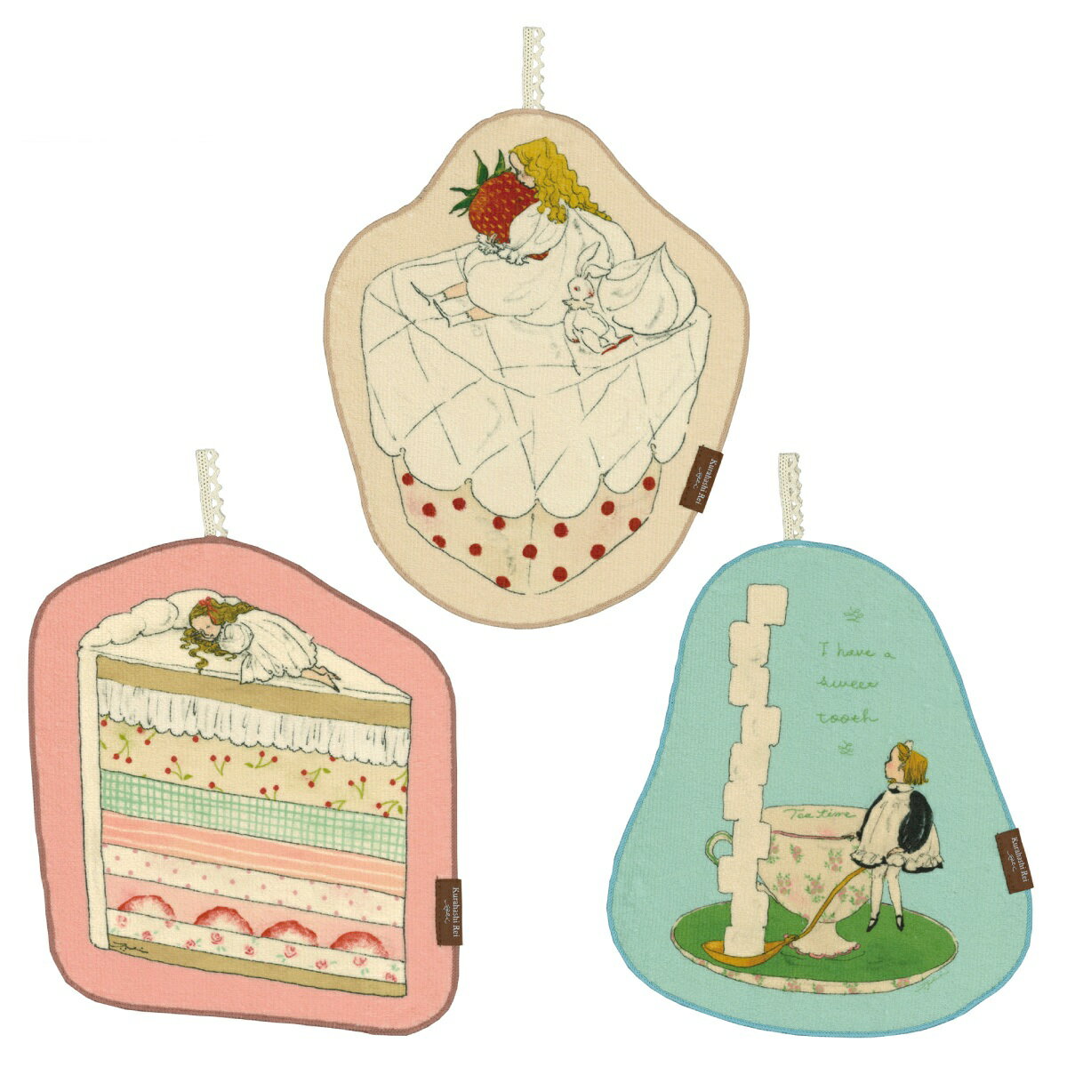 楽天学研ステイフル　楽天市場店＜予約受付中＞ ＼12月11日発売新商品／ くらはしれい　プリント ループ タオル　 PNK BLU BEG 文具 雑貨 ニシオ