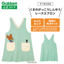 学研 すてきな先生 しんゆうレースエプロン ミントグリーン 絵本シリーズ エプロン 保育士 かわいい おしゃれ 保育園 幼稚園 ゆったり ポリエステル 絵本シリ...