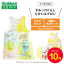 【お買い物マラソン限定P10倍】学研 すてきな先生 すみっコぐらし とけいエプロン カラフル 絵本シリーズ エプロン 保育士 かわいい おしゃれ 保育園 幼稚園 ゆったり ポリエステル 人気 かっぽう着 スモック