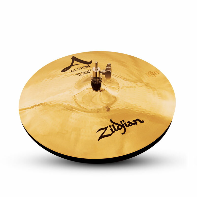 Zildjian/A Custom ハイハット 14〈ペア〉〈トップ(A20511)+ボトム(A20512)〉〈ジルジャン シンバル Aカスタム〉