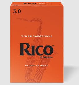 D'Addario Woodwinds /RICO リコ　テナーサックス用リード（10枚入り）〈ダダリオ ウッドウィンズ/リコ〉