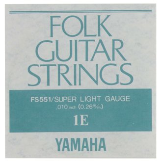 YAMAHA FS-551(1E) アコースティック弦/フォーク弦 バラ〈ヤマハ〉