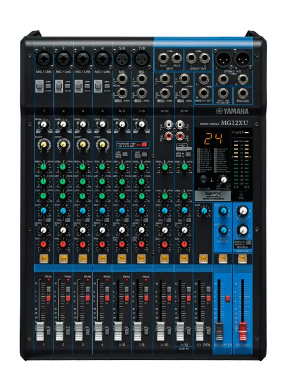 YAMAHA MG12XU ミキシングコンソール 12チャンネル〈ヤマハ〉