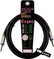 Ex-pro スピーカーケーブル SPX-1(1m)〈イーエックスプロ〉