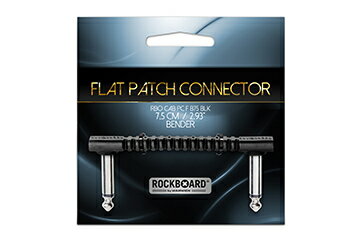 RockBoard by WARWICK/Flat Patch Cable パッチケーブル 7.5cm 〈メール便発送代引き不可〉〈ロックボード〉