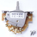 SCUD レバースイッチ 3Way ゴールド端子 DM-30GS〈スカッド〉