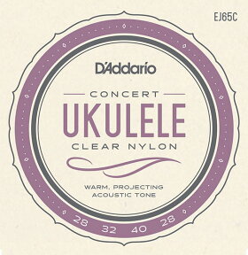 D'addario/ウクレレ弦 EJ65C コンサート Ukulele Pro-Arte〈ダダリオ〉