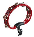 MEINL マウンタブル・タンバリン TMT2R(スチール製ジングル/レッド)〈マイネル〉