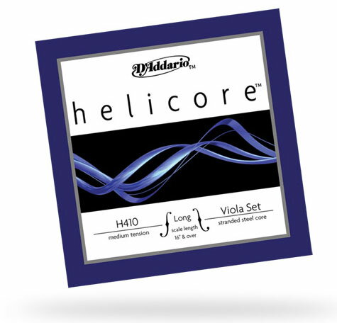 D'Addario ヴィオラ弦セット H410 Helicore Viola Strings(4-strings)〈ダダリオ〉