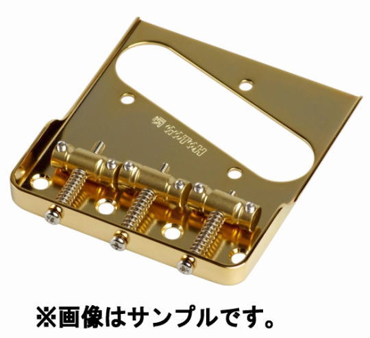 GOTOH/Guitar Bridge "In-Tune" Brass Saddle 搭載 BS-TC1S Gold〈ゴトー〉