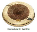 MEINL ハイハット B15DUH(15 Byzance Extra Dry Dual Hihat)〈マイネル シンバル〉
