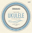 D'Addario ウクレレ弦 EJ87T チタニウム/テナー用〈ダダリオ〉