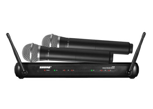 SHURE/デュアルボーカルワイヤレスシステム SVX288/PG58 ワイヤレスマイク〈シュアー〉