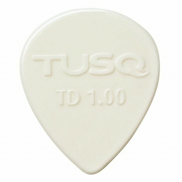 TUSQ/ピック Tear Drop White （Tusqと同じ素材です）〈タスク〉
