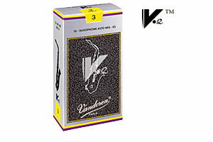 Vandoren アルトサックスリード V12 10枚入 【銀箱】〈バンドレン/バンドーレン〉