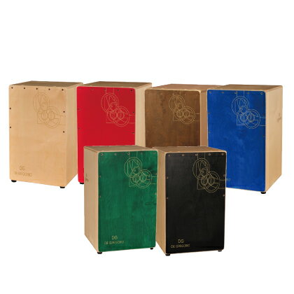 DG/CAJON ۥ Chanela DGC03 (BL/RD/GR/BR/BK/NA)