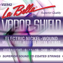 La Bella/コーティングエレキ弦 VAPOR SHIELD VSE〈ベイパーシールド〉〈ラベラ〉
