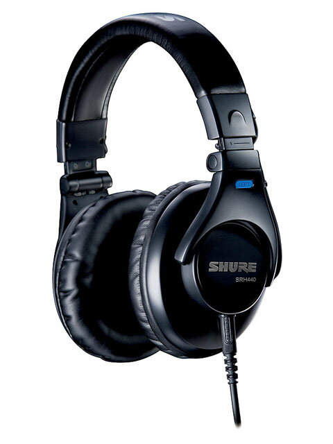 SHURE SRH440A-A プロフェッショナル ヘッドホン〈シュアー〉