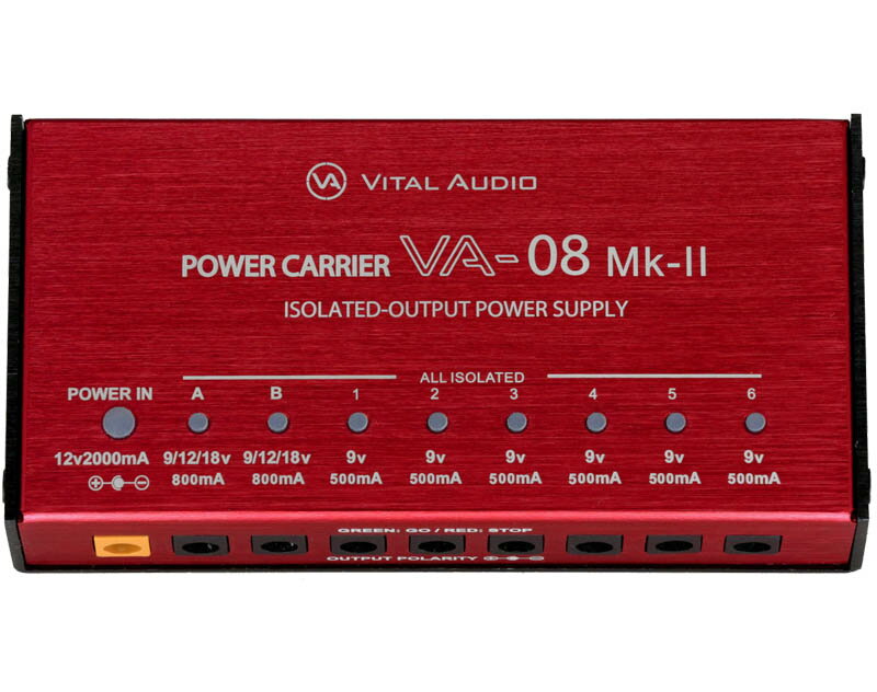 VITAL AUDIO/POWER CARRIER VA-08 Mk-II パワーサプライ〈バイタルオーディオ〉