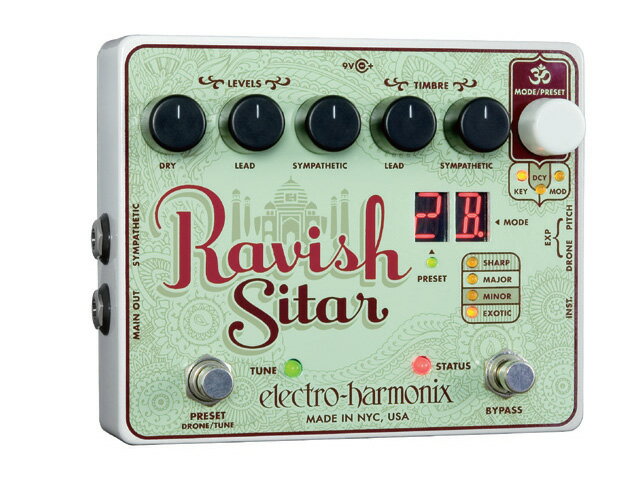 Electro Harmonix Ravish Sitar【エレクトロハーモニクス】