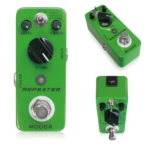 Delay Echo - Mooer Repeater リピーター デジタルディレイ ムーアー 正規輸入品