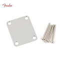 Fender 4-Bolt Vintage-Style Neck Plate (No Logo) ネックプレート〈フェンダー〉