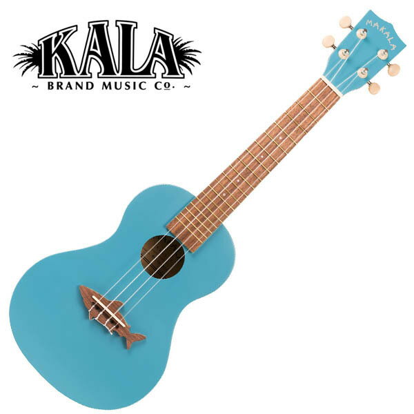 MAKALA by KALA MKSS-BLU20_06 Shark Soprano Ukulele w/bag ソプラノウクレレ〈マカラ・カラ〉