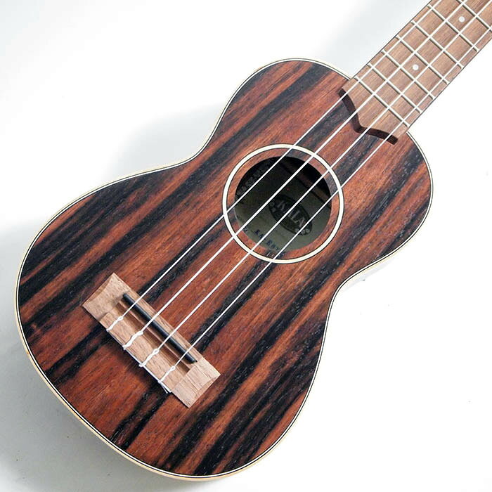 KALA KAEBY-S-WBAG20_06 Ebony Soprano Ukulele w/bag ソプラノウクレレ〈カラ〉
