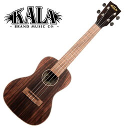 KALA KAEBY-C-WBAG20_06 Ebony Concert Ukulele w/bag コンサートウクレレ〈カラ〉