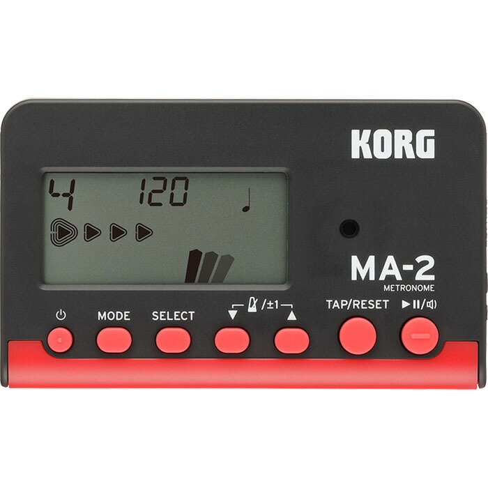 KORG/デジタルメトロノーム MA-2-BKRD【コルグ】 【メール便発送代引き不可】