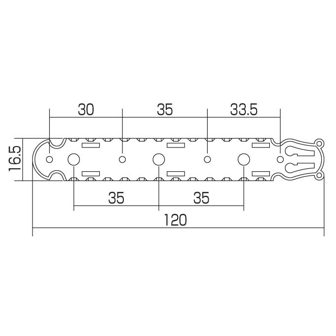 GOTOH 35G450FG クラシックギター用ペグ 左右3連セット ゴトー