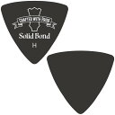 「プライドを持ってブランドを構築していく」という意味の"Crafted with Pride”の文字とSolid Bondのロゴがデザインされたトライアングル・タイプのピックです。ポリアセタール素材のブラック・カラーで、硬さ(厚さ)はHeavy (1.0mm)となっています。ShapeTriangleMaterialPolyacetalColor & ThicknessBlack ? Heavy (1.0mm)日本製