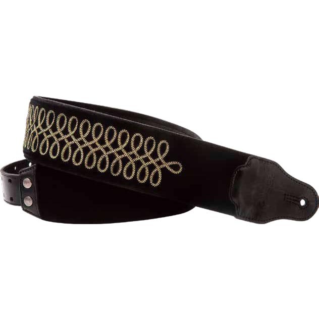 Righton! STRAPS SGT.PEPPERS Black ギター/ベース用ストラップ〈ライトオン！ストラップス〉