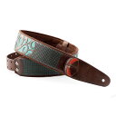 Righton! STRAPS NASHVILLE TEAL ギター/ベース用ストラップ〈ライトオン!ストラップス〉