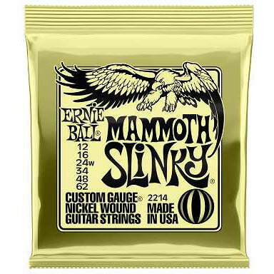 ERNIE BALL/エレキギター弦 Mammoth Slinky 2214 12-62〈アーニーボール〉