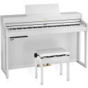 Roland デジタルピアノ HP702-WHS(ホワイト)【ローランド】【電子ピアノ】【沖縄・離島発送不可】 【代引き不可】