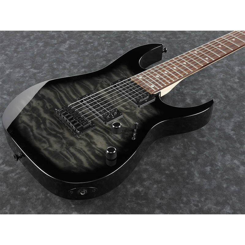 Ibanez GRG7221QA-TKS (Transparent Black Sunburst) 7弦エレキギター〈アイバニーズ〉