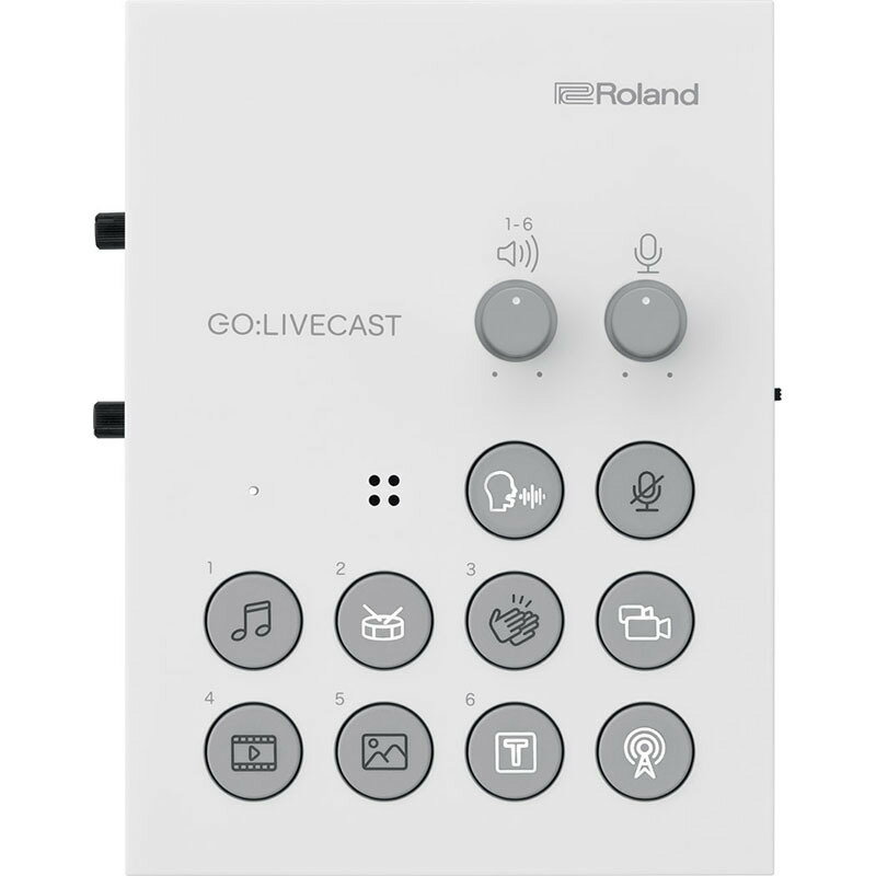 ROLAND GO:LIVECAST Live Streaming Studio for Smartphones スマートフォン配信用ミキサー〈ローランド〉