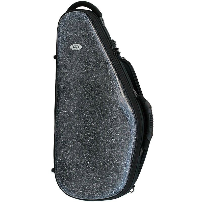 【6/20〜6/25 P5倍or10倍!(対象外あり)】bags EFAS アルトサックス用ファイバーケース F-BLK(フュージョンブラック)〈バッグス〉