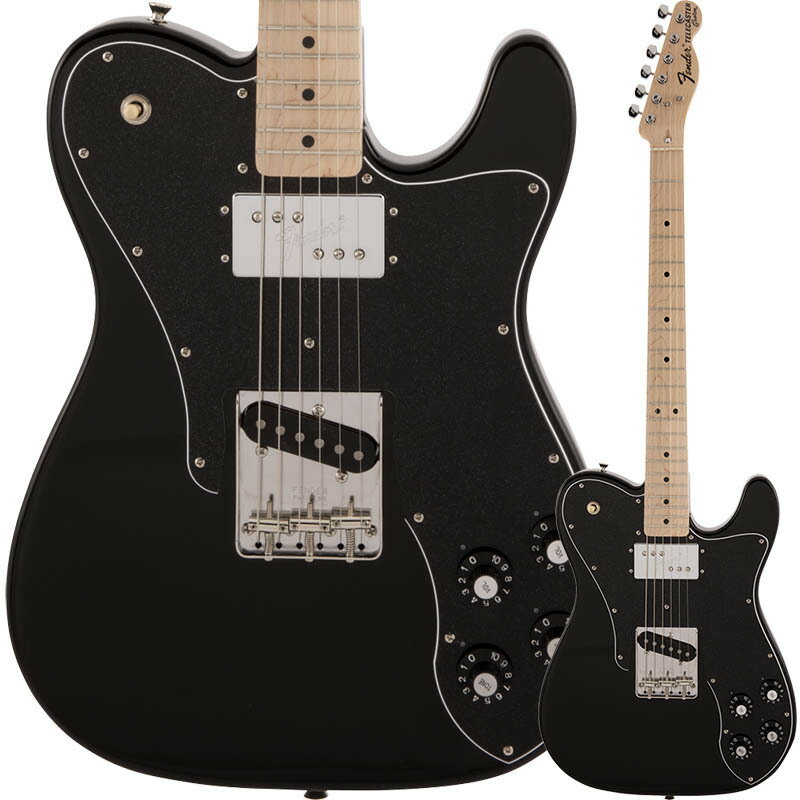 Fender Made in Japan Traditional 70s Telecaster Custom, Maple Fingerboard, Black〈フェンダージャパンテレキャスターカスタム〉