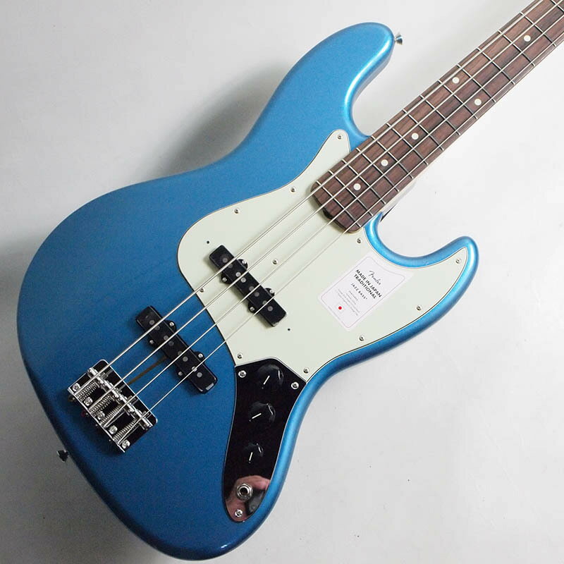 Fender Made in Japan Traditional 60s Jazz Bass, Rosewood Fingerboard, Lake Placid Blue【フェンダージャパンジャズベース】