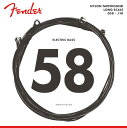 Fender 9120 Bass Strings Nylon Tapewound 058-110 ナイロンテープワウンド エレキベース弦【フェンダー】