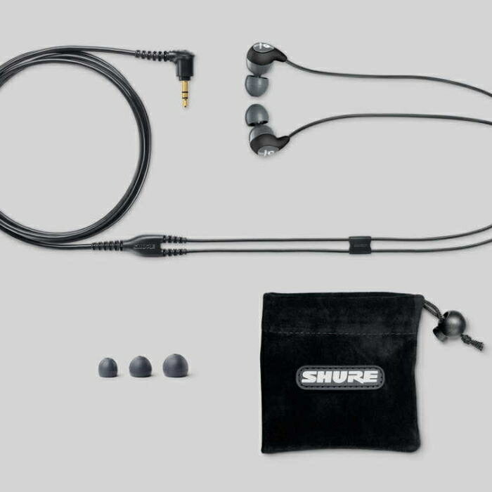 SHURE イヤホン SHURE SE112GR-A 高遮音性イヤホン〈シュアー〉