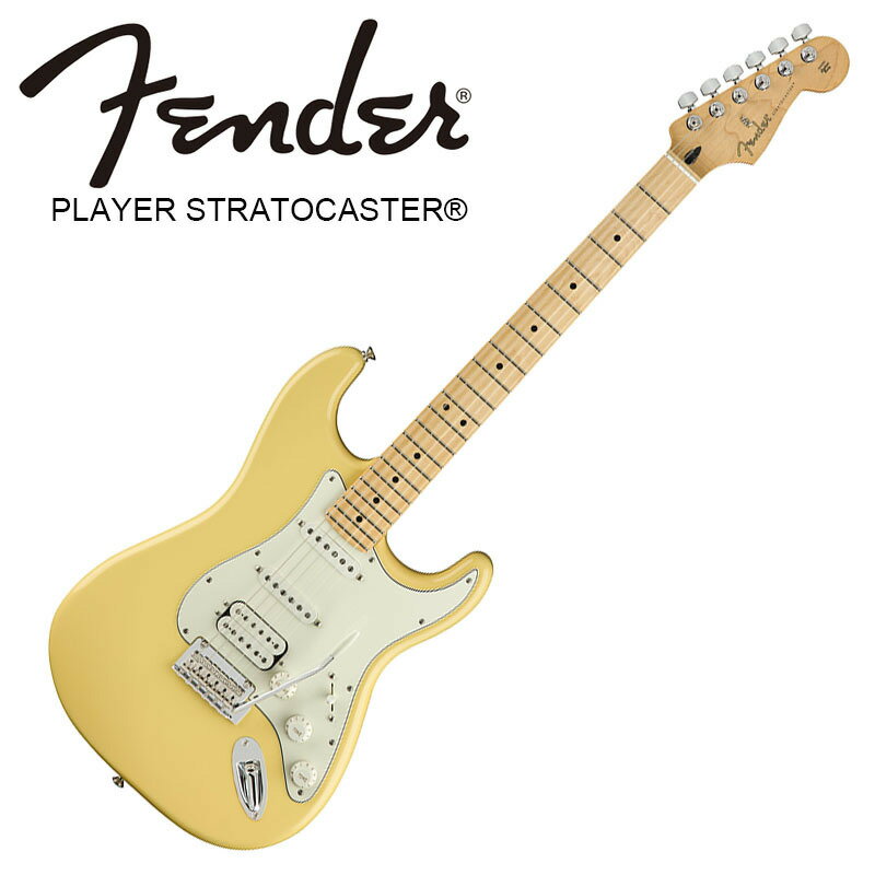 Fender Player Stratocaster HSS Buttercream 【フェンダーストラトキャスター】