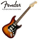 Fender Player Stratocaster HSS Plus Top Tobacco Burst Pau Ferro FingerboardqtF_[MEXXggLX^[r