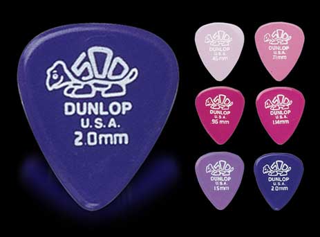 Jim Dunlop ピック 4100 DELRIN 500 Standard〈