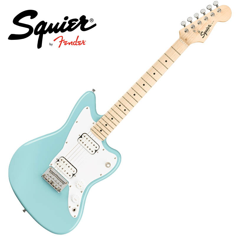 Squier by Fender Mini Jazzmaster HH Daphne Blue ߥ˥㥺ޥҥ磻䡼 ե