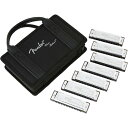 Fender BLUES DELUXE HARMONICAS 7-Pack With Case ハーモニカセット〈フェンダー〉