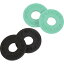 Fender STRAP BLOCKS 4 PK Black and Surf Greenҥե